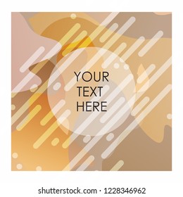 Brown and white pattern background vector