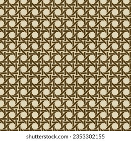 A brown and white pattern on a light brown background