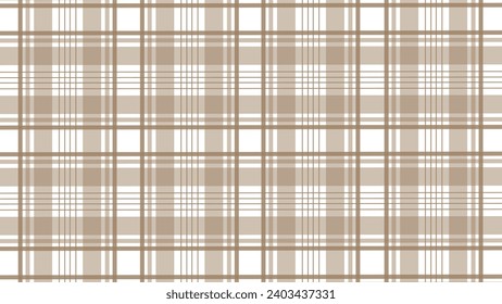 Braun-weißer Plaid-Textur als Hintergrund	