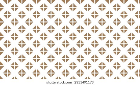 Brown and white seamless pattern as ornament
