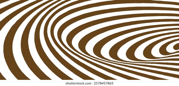Brown and white spiral swirl abstract background
