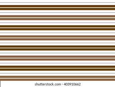 Brown White Stripes Background Vector Illustration