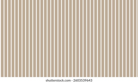 Brown and white vertical stripes background. Cute wallpaper.