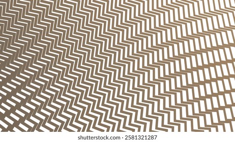 Brown and white zig zag pattern abstract background for fabric style
