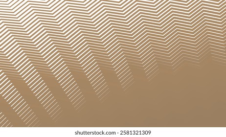 Brown and white zig zag pattern abstract background for fabric style
