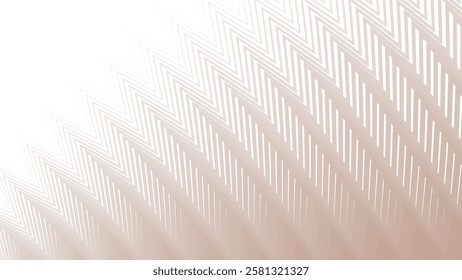 Brown and white zig zag pattern abstract background for fabric style