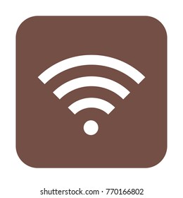 White Wifi Wireless Internet Network Symbol Stock Illustration 1563277501