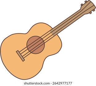 brown wood Hawaiian instrument ukulele