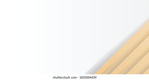 Brown wood pattern and texture on white background. Vector illustration for modern presentation background, brochure design, business card background, website slider, landing page