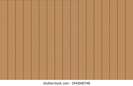 Brown wood plank pattern background vector illustration.