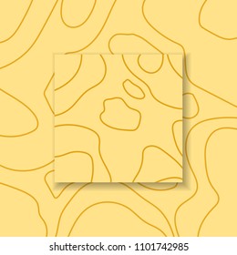 Brown wood plank texture for background. Vector illustration.