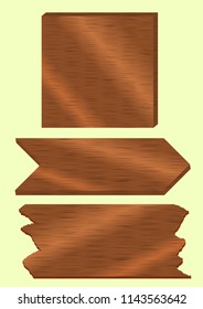 Brown Wood plate texture background.Illustration.
