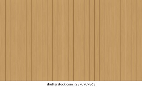 Brown Wood Wall Floor Panel Texture backgrounds.Backdrop banner washed wooden boards,Vector illustration Table top view