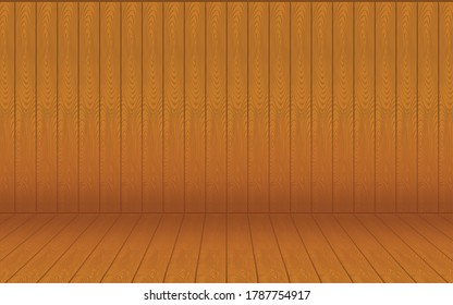 Brown Wooden Floor Room Texture Background