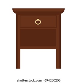 Brown wooden furniture