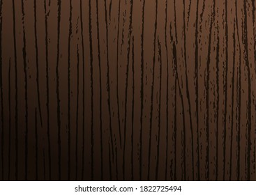 Parqué marrón vectorial de fondo, tablero o imitación de valla.