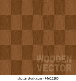 brown wooden vector background. vector illustration