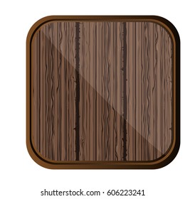 brown wool backgound icon, vector illustration design