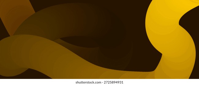 Patrón de Formas abstractas marrón y amarillo