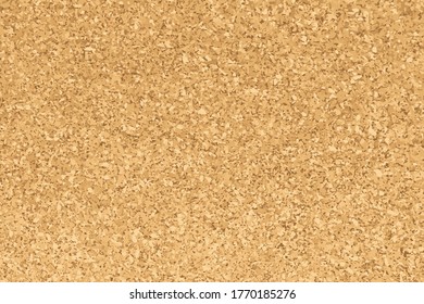 Brown yellow color of cork textured background (Vector)