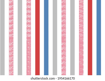 Brown, yellow, grey  and beige, white textured stripes background.Vertical stripes pattern. 