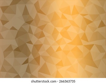 brown yellow polygon gradient abstract background