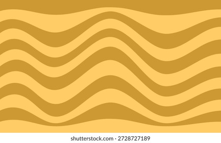brown yellow stripes lines wave curves funny style flag curtain graphic abstract background
