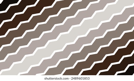 Brown Zig zag seamless pattern abstract background for backdrop or fabric style
