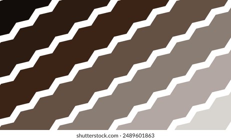 Brown Zig zag seamless pattern abstract background for backdrop or fabric style