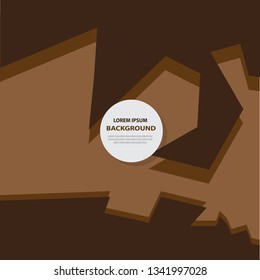 brownbackground. mud template.
