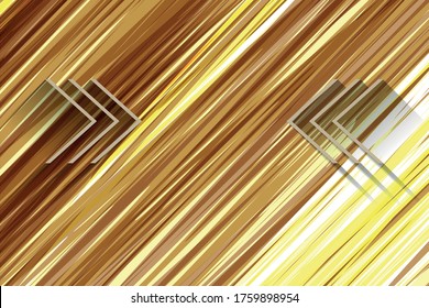 Fondo dorado marrón con flecha. Textura con rayas abstractas diagonales.