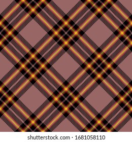 Brown,Yellow,Red and Black Tartan Plaid Scottish Seamless Pattern. Texture from tartan, plaid, tablecloths, shirts, clothes, dresses, bedding, blankets and other textile.