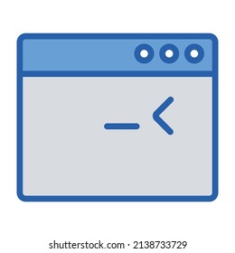 browser Application Vector icon which is suitable for commercial work and easily modify or edit it


