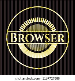 Browser golden badge