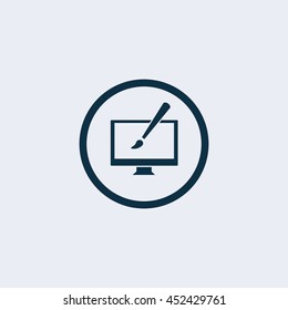 Browser icon, design icon