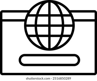 Browser icon design for personal commercial use