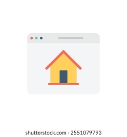Ícone Navegador. Vetor de ícone editável