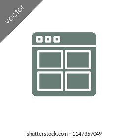 browser icon - illustration