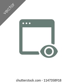 browser icon - illustration