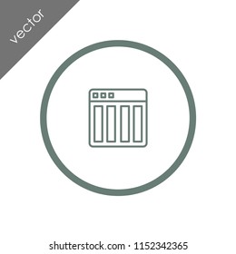 browser icon - illustration
