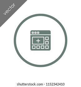 browser icon - illustration