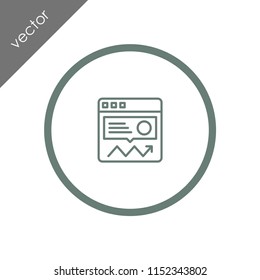 browser icon - illustration