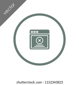 browser icon - illustration