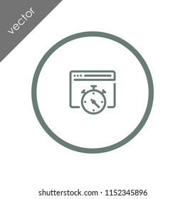 browser icon - illustration