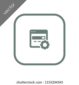browser icon - illustration