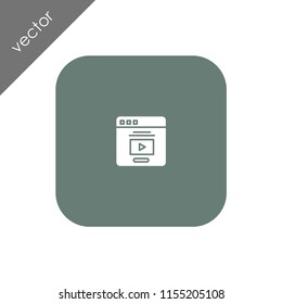 browser icon - illustration