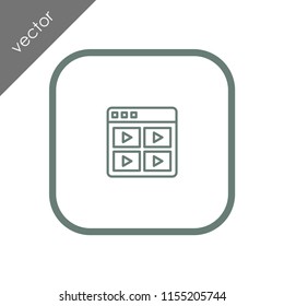 browser icon - illustration