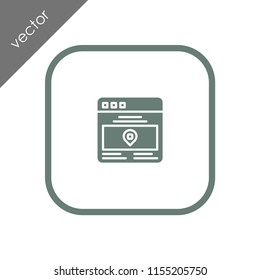 browser icon - illustration