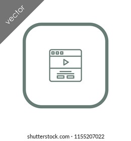 browser icon - illustration