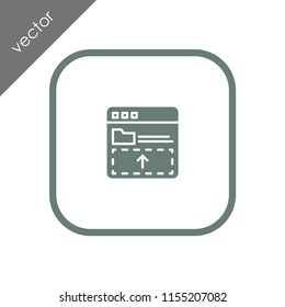 browser icon - illustration